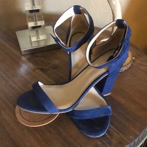 Blue heels